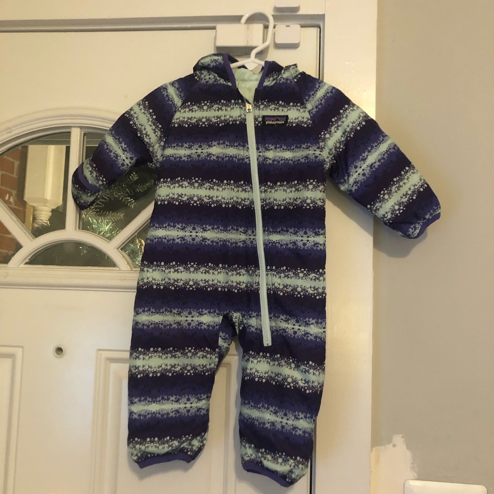 Patagonia Reversible Puffer Onesie